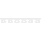 Ekena Millwork Gulliver Architectural Grade PVC Running Trim, 6"H x 5/8"P x 48"L RUNP06X0625X48GUL - alternate 5